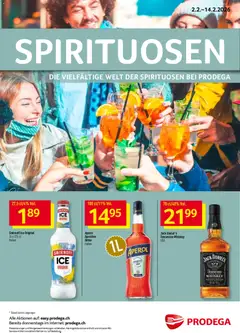 Vorschau Prodega Aktionen Spirituosen gültig ab 02.02.2026