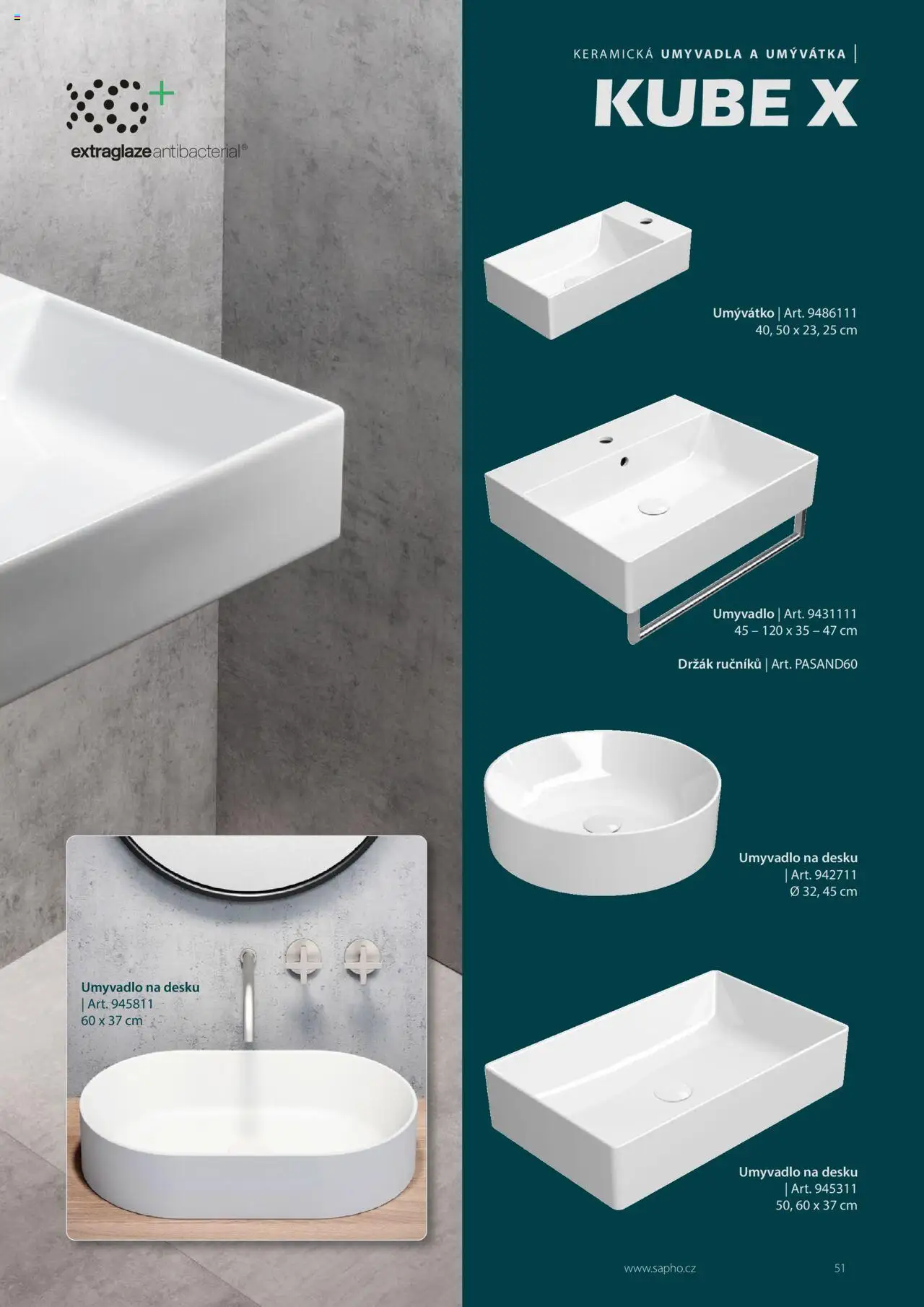 Sapho koupelny katalog - Koupelny inspirace - strana 51- platný od 17.04.2025
