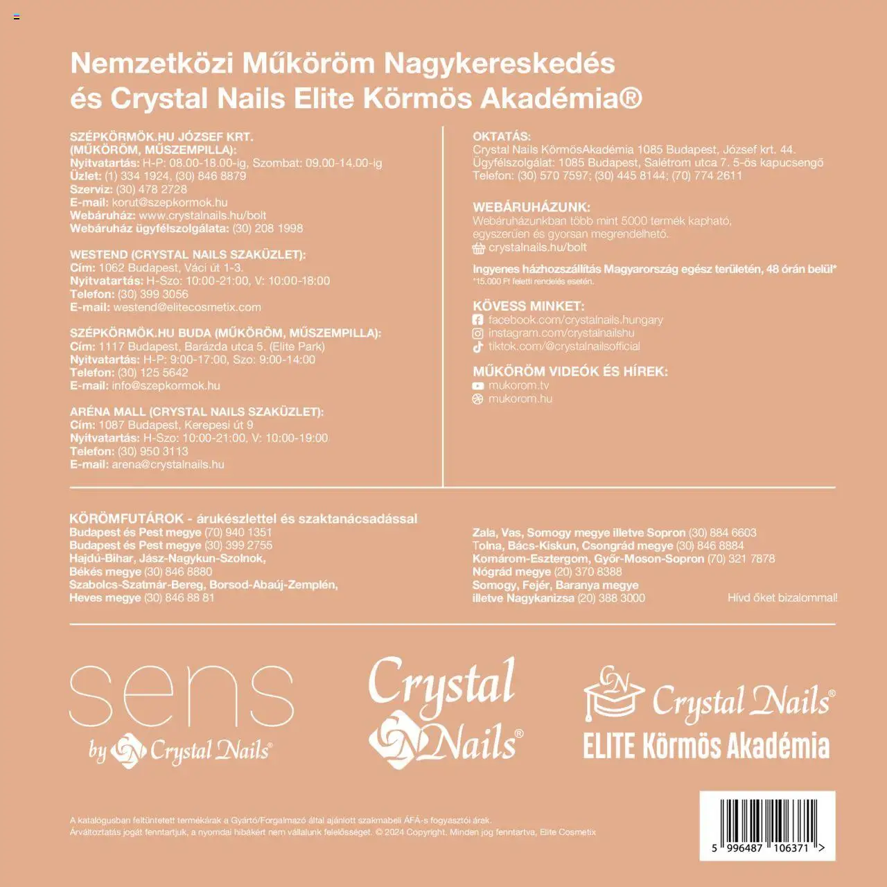 Crystal Nails - Nagykatalógus 2024 25 - 172oldal - érvényes 2024.01.01.-tól