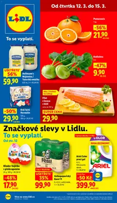 Náhled Lidl leták platný od 12.03.2026