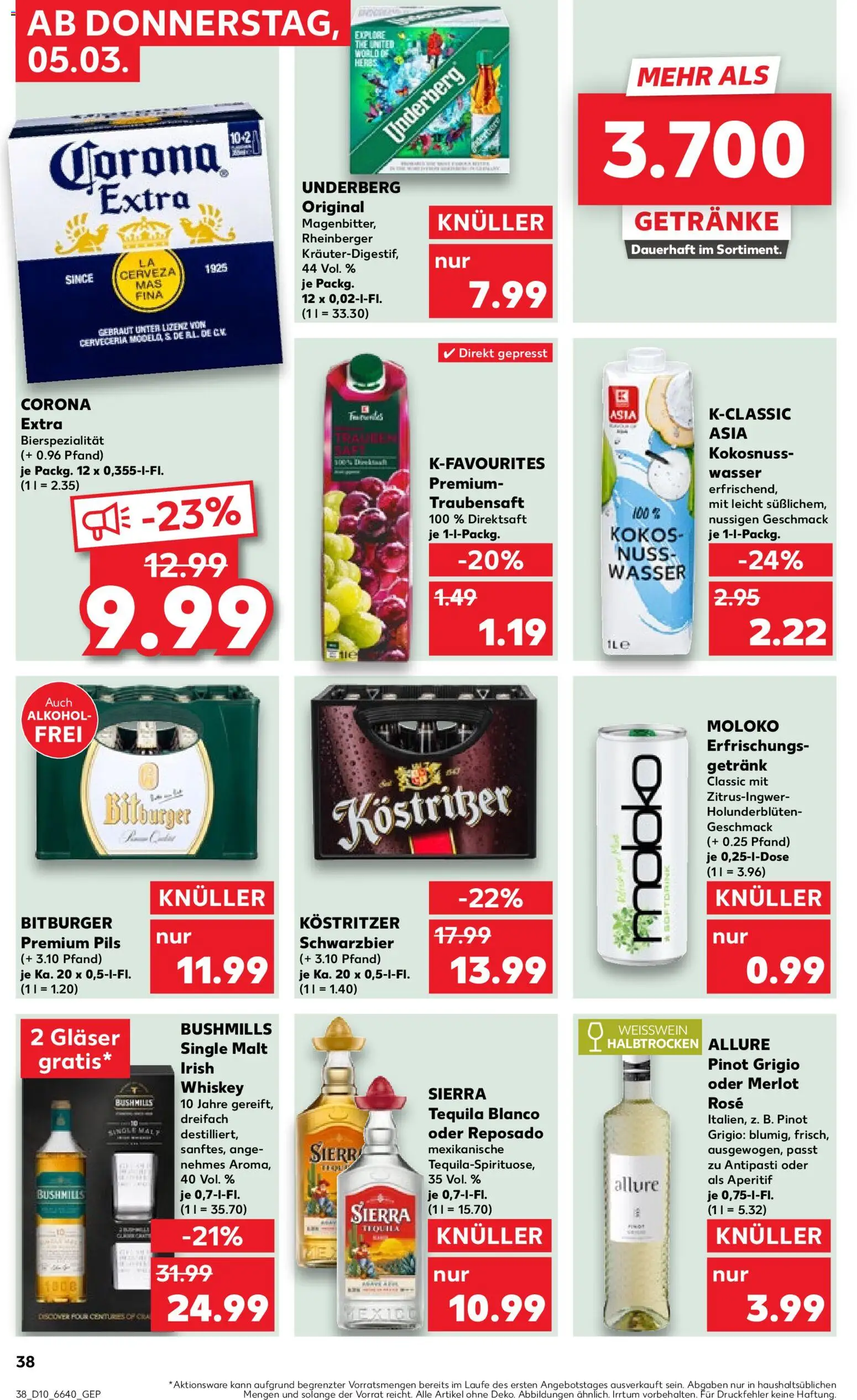 Kaufland Prospekt 	 - Seite 38 - gültig ab 05.03.2026