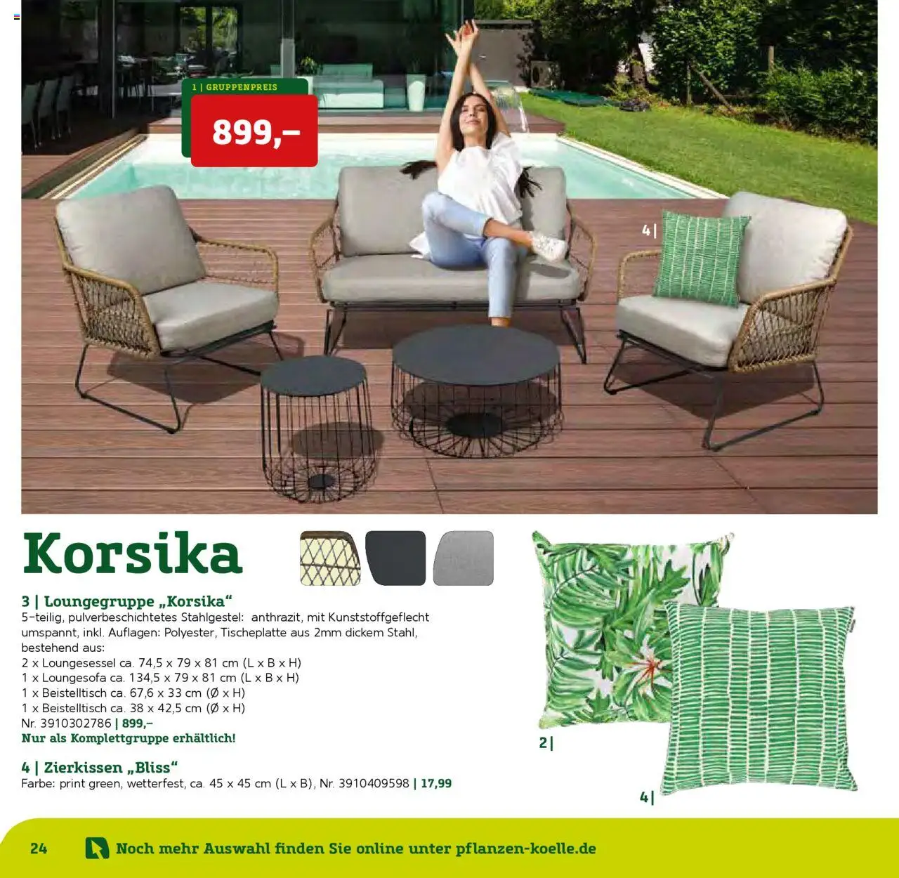 Pflanzen-Kölle Gartenmöbel Katalog 2025 - Seite 24 - gültig ab 22.01.2025