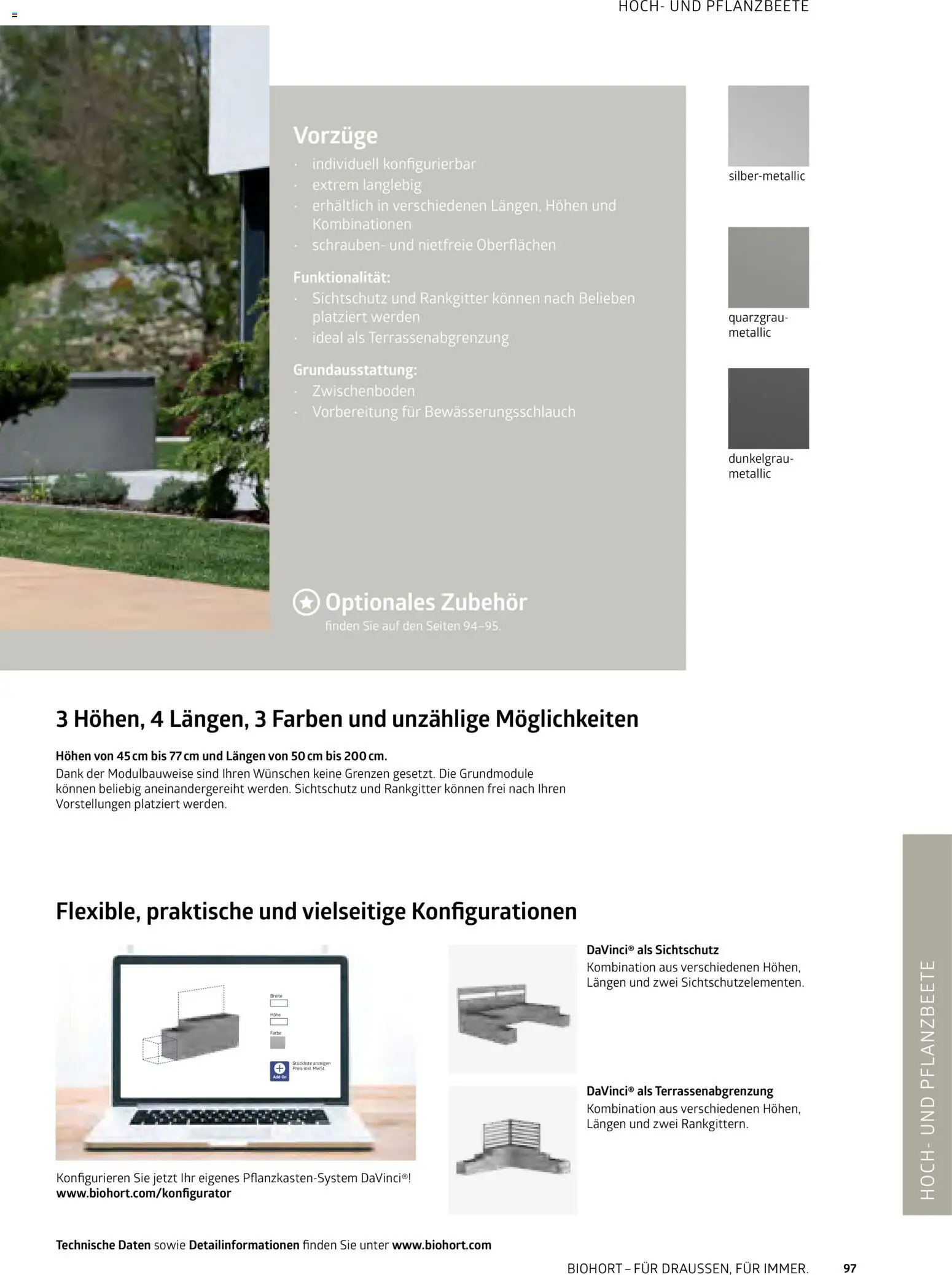 Dehner Biohort – Metall für Garten & Terrasse - Seite 97 - gültig ab 01.01.2026