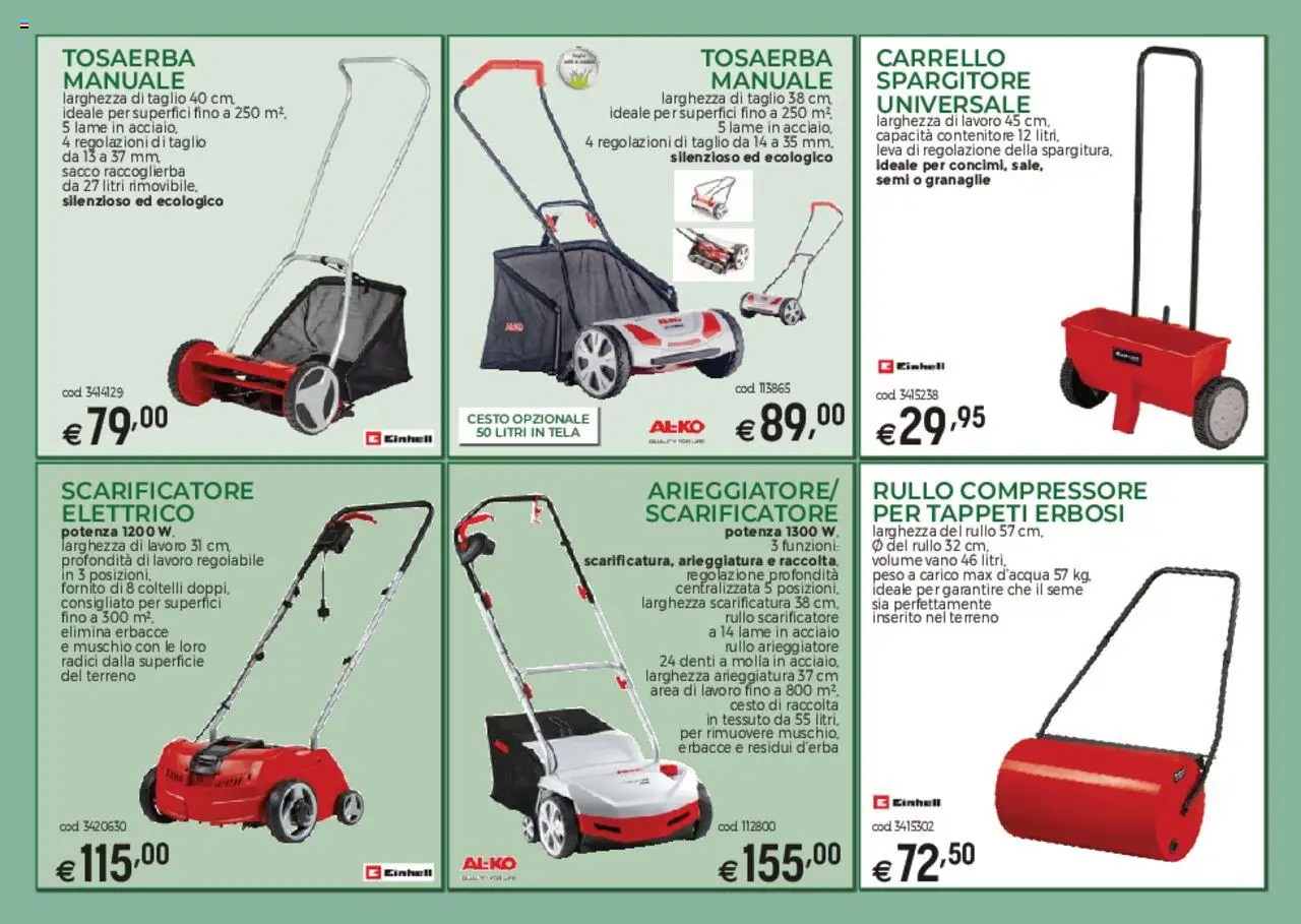 Catalogo Macchine da giardino Brico OK	 - pagina 8 - valido dal 03/03/2025