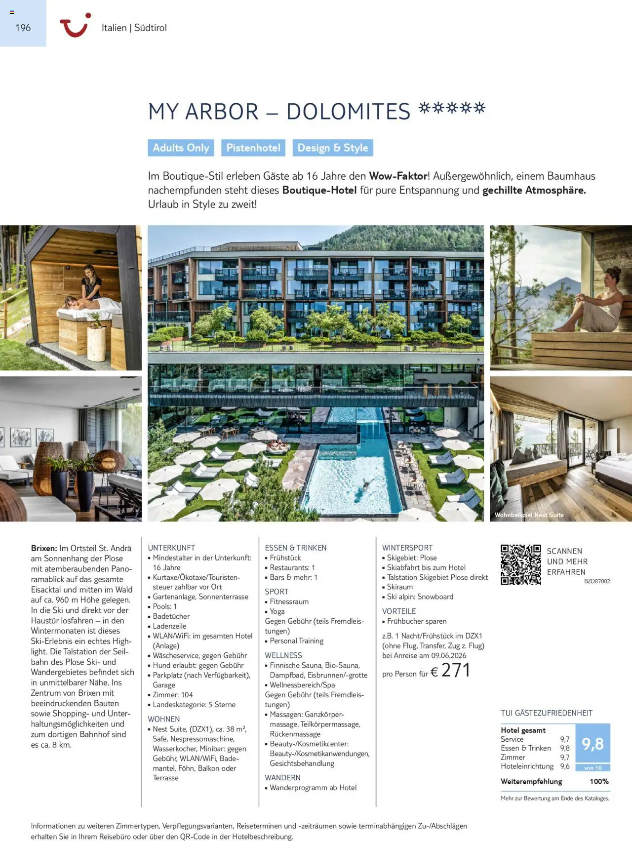 TUI Urlaub mit eigener Anreise 2025/26 - Seite 196 - gültig ab 01.11.2025