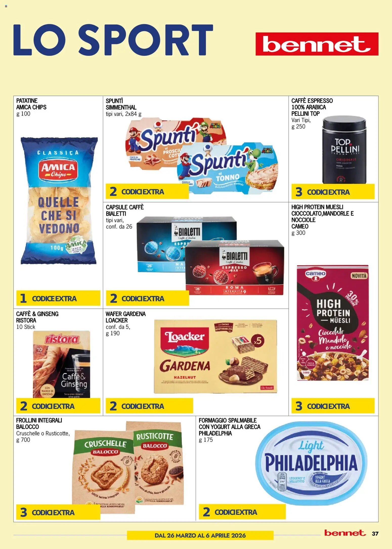 bennet volantino Pasqua - pagina 37 - valido dal 23/03/2026