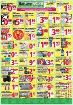 Esikatselu Saiturinpörssi tarjoukset voimassa alkaen 01/04/2026