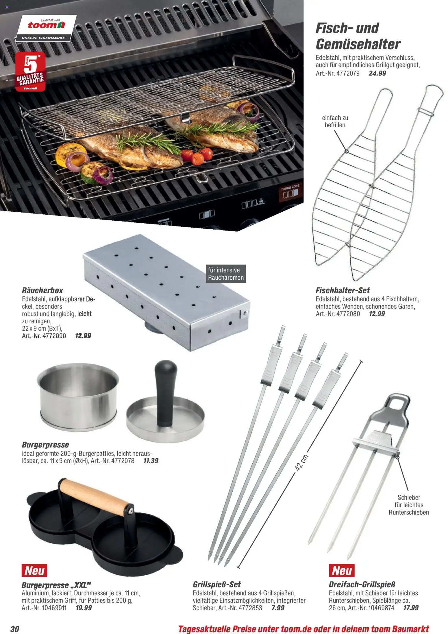 Toom Baumarkt  Grills & Zubehör 2026 - Seite 30 - gültig ab 14.02.2026