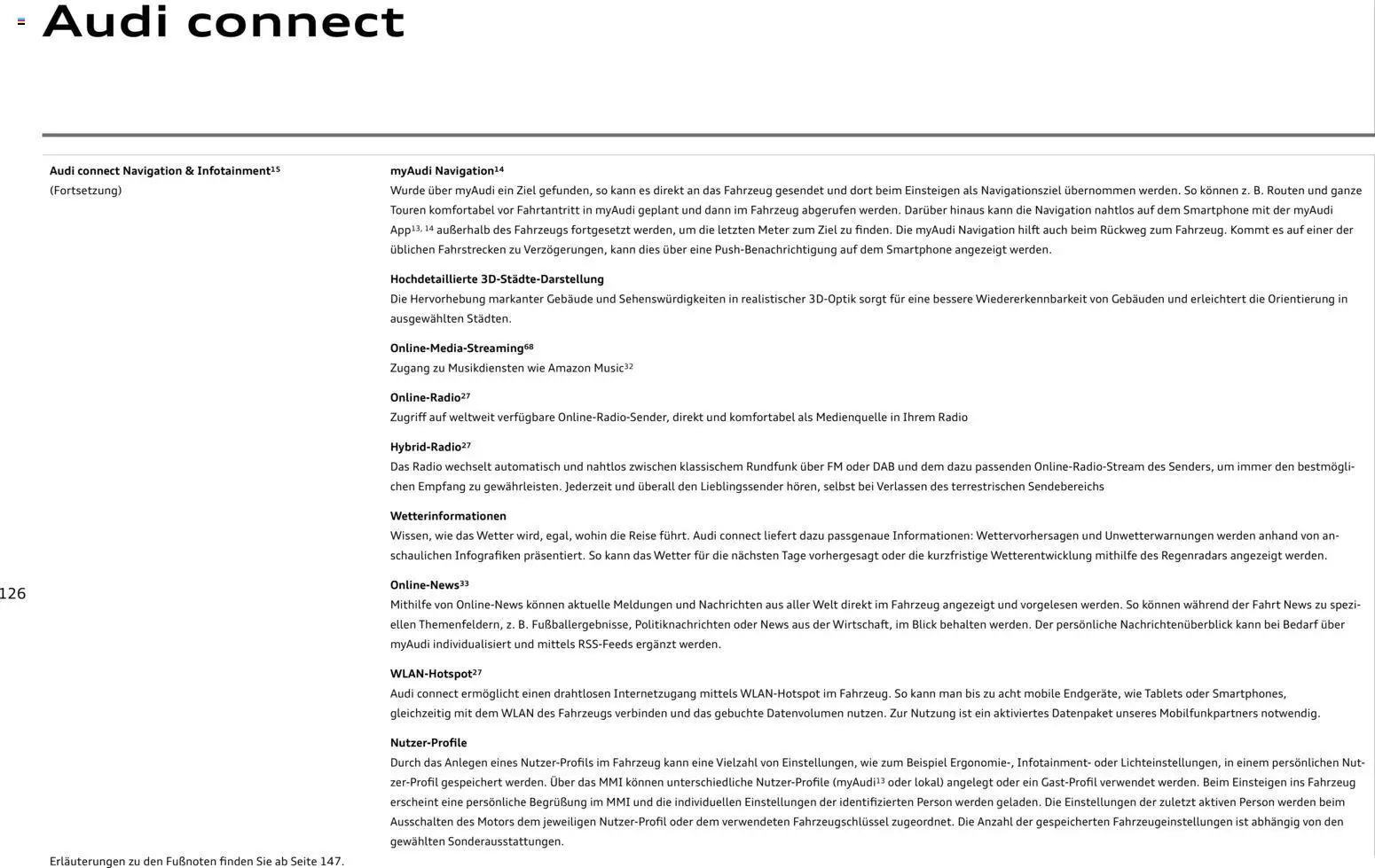 Audi Q8 - Seite 126 - gültig ab 06.11.2025