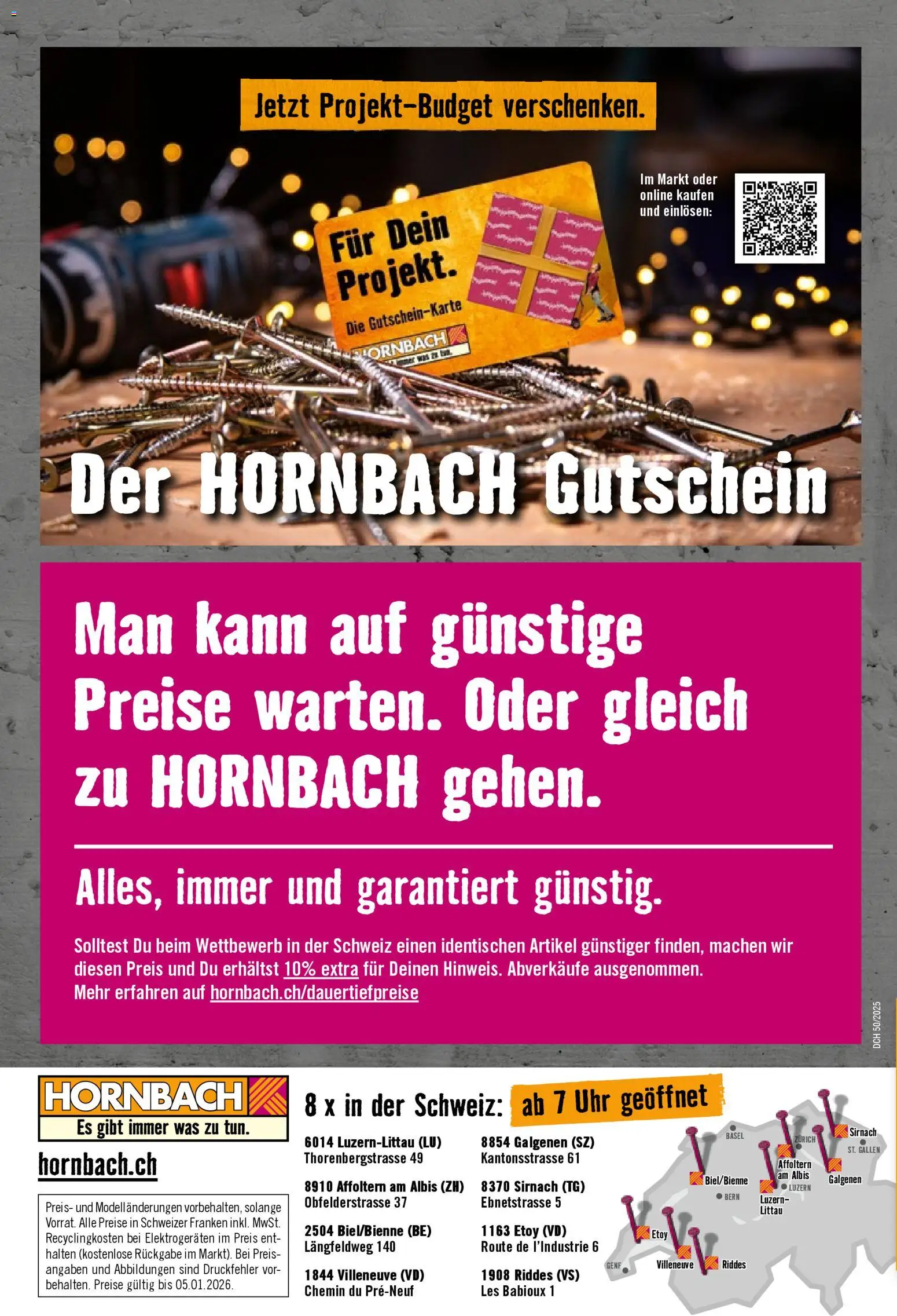 Hornbach Aktionen - page 16- valid from 06.12.2025