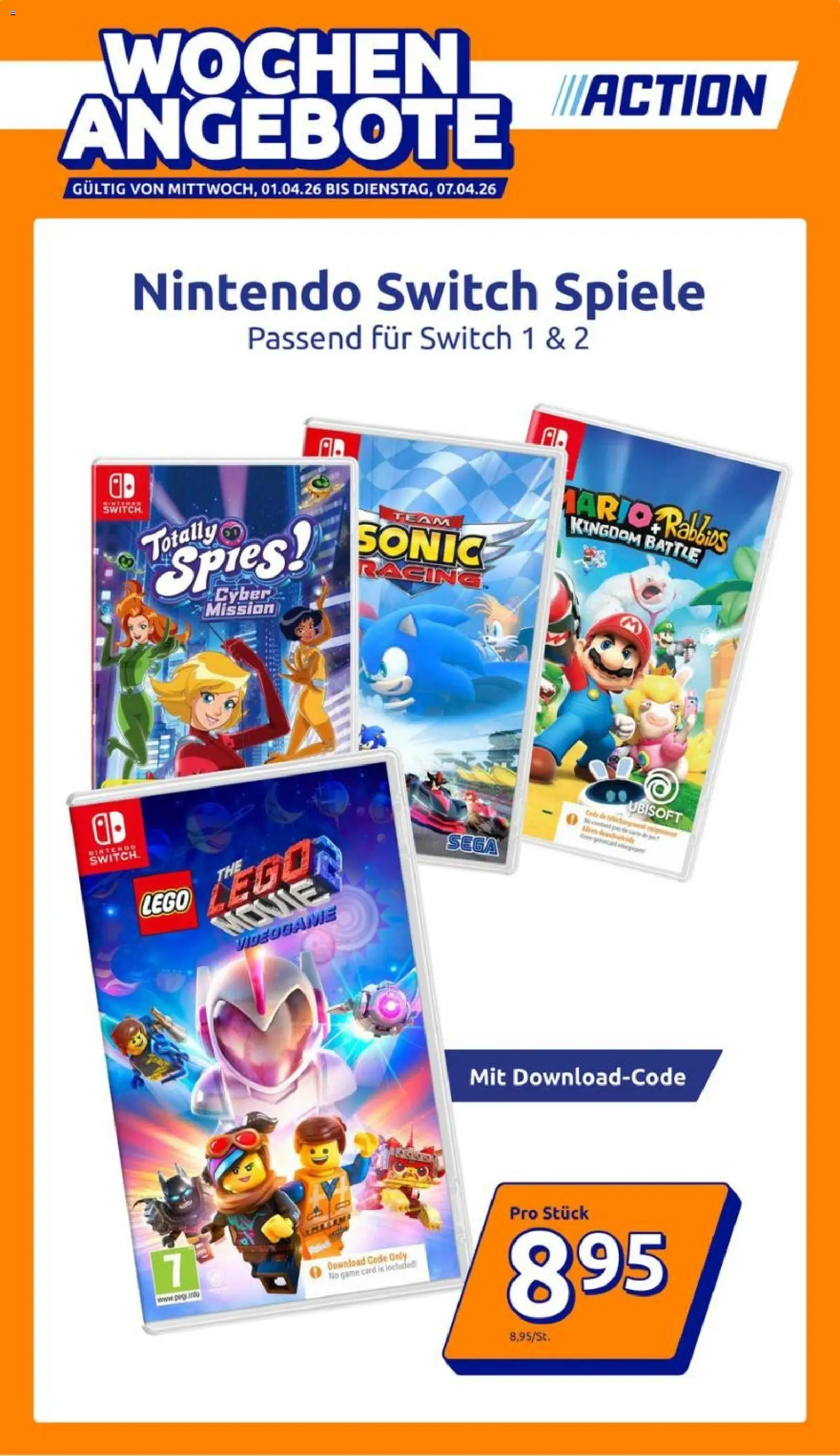 Action Prospekt - Seite 1 - gültig ab 01.04.2026