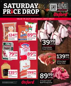 Preview Oxford Freshmarket - Saturday Price Drop valid from 19/07/2025