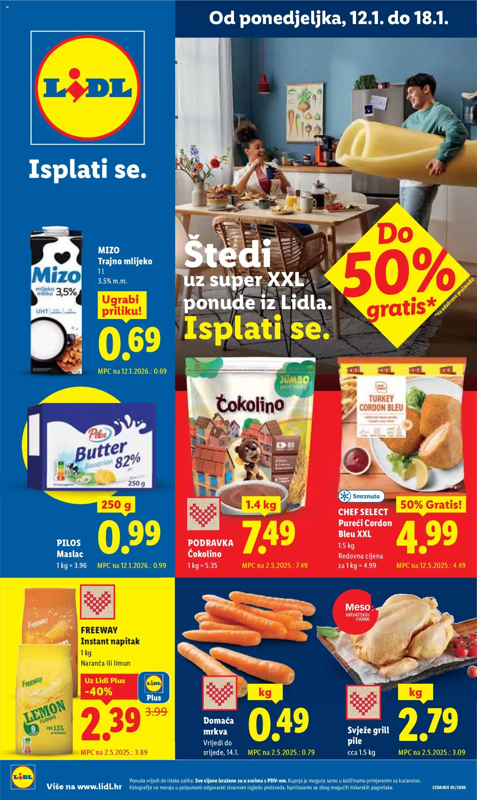 Katalog Lidl - stranica 1- važeći od 12.01.2026