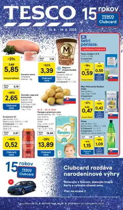 Tesco leták platný od 13.08.2025