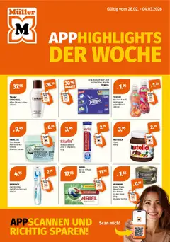 Vorschau Müller Aktionen gültig ab 26.02.2026