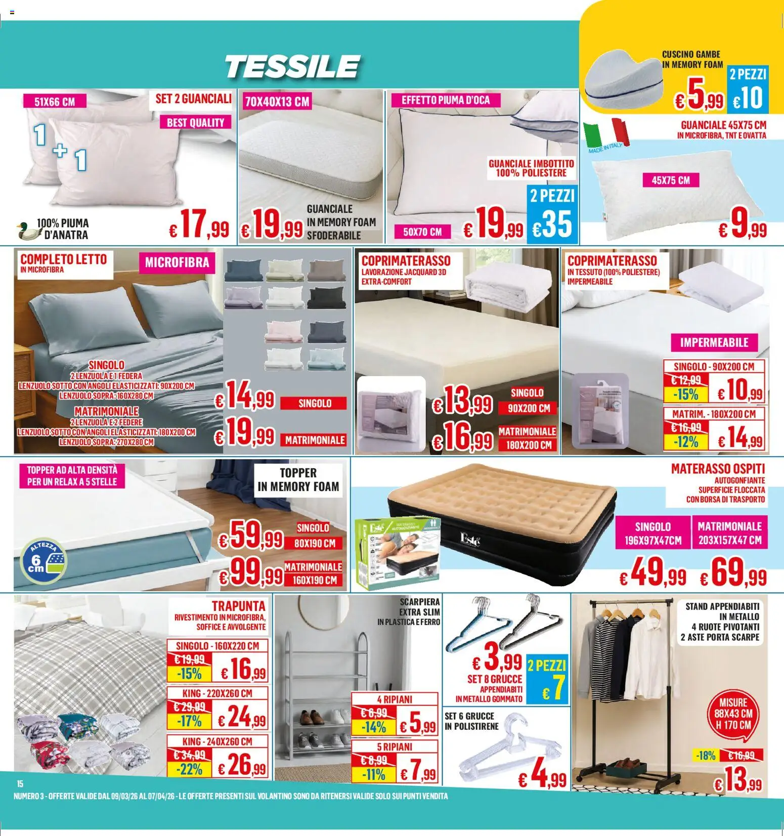 Satur volantino - pagina 15 - valido dal 09/03/2026