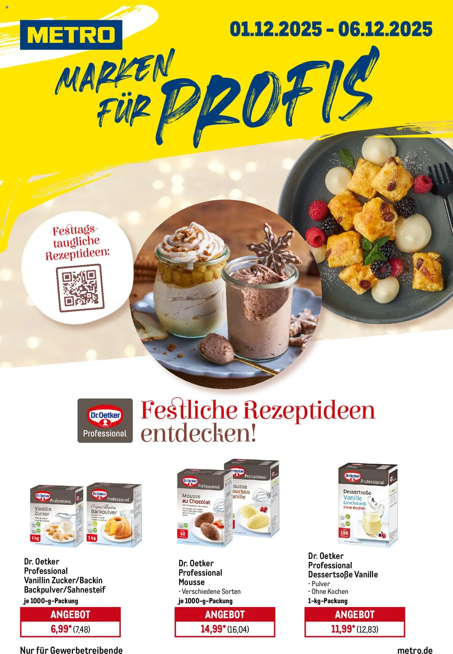 Metro Starke Marken Profis - Seite 1 - gültig ab 01.12.2025