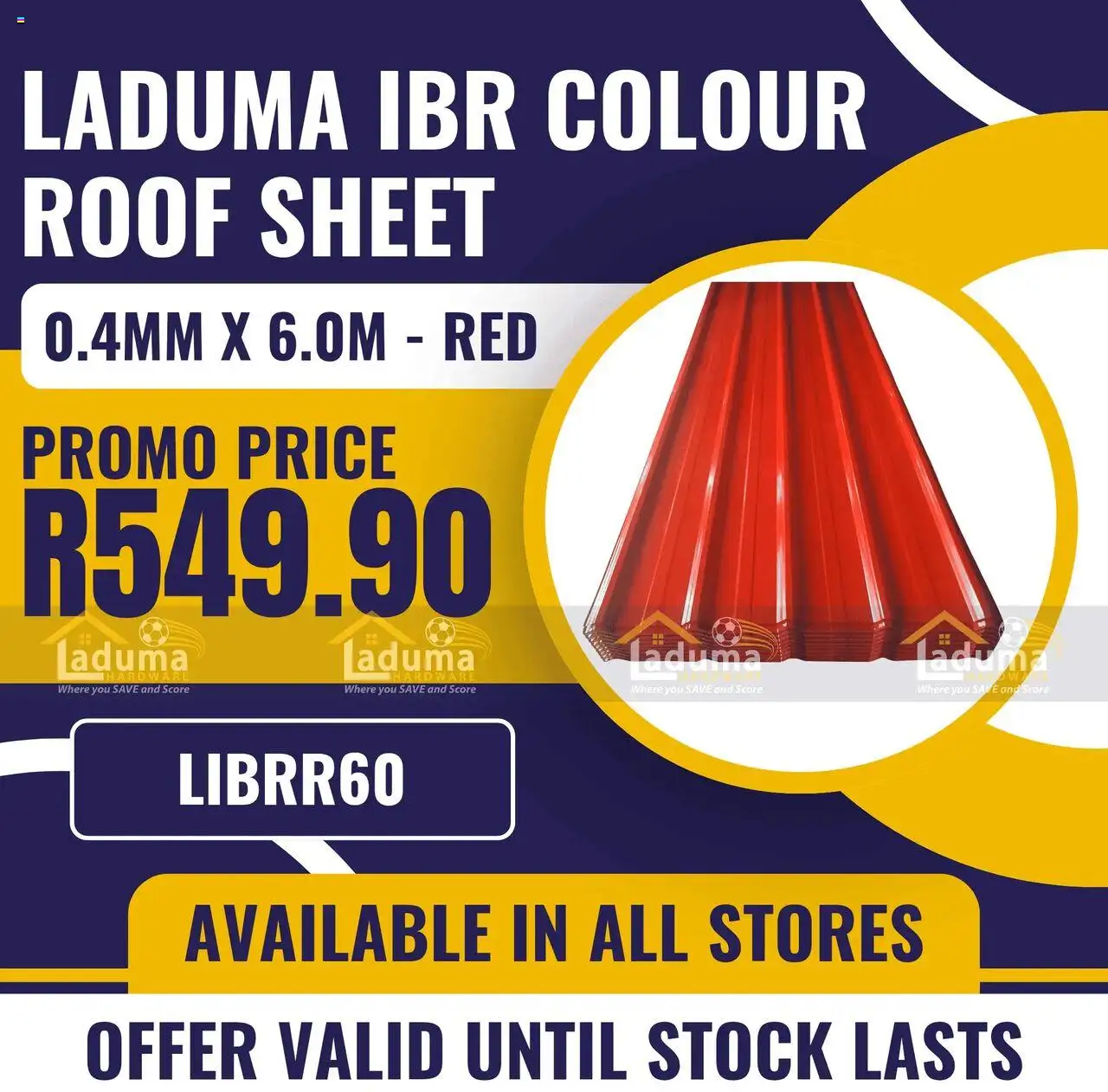Laduma Hardware Special Offer - page 1- valid from 04/09/2025