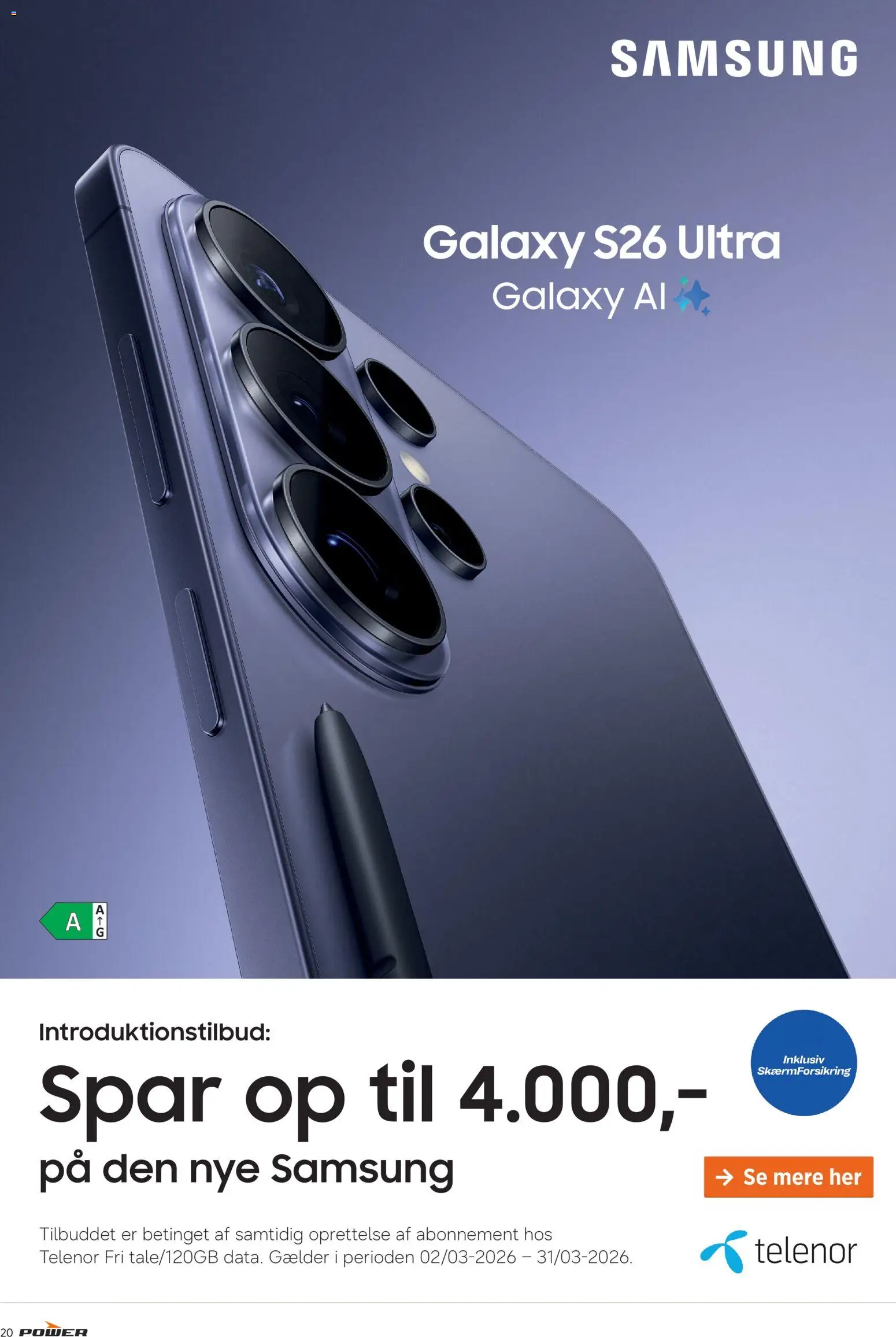 Power - Tilbudsavis - page 20- valid from 13/03/2026