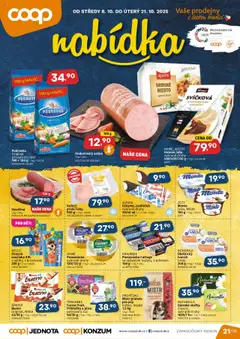 Náhled Coop leták - Západočeský region platný od 08.10.2025