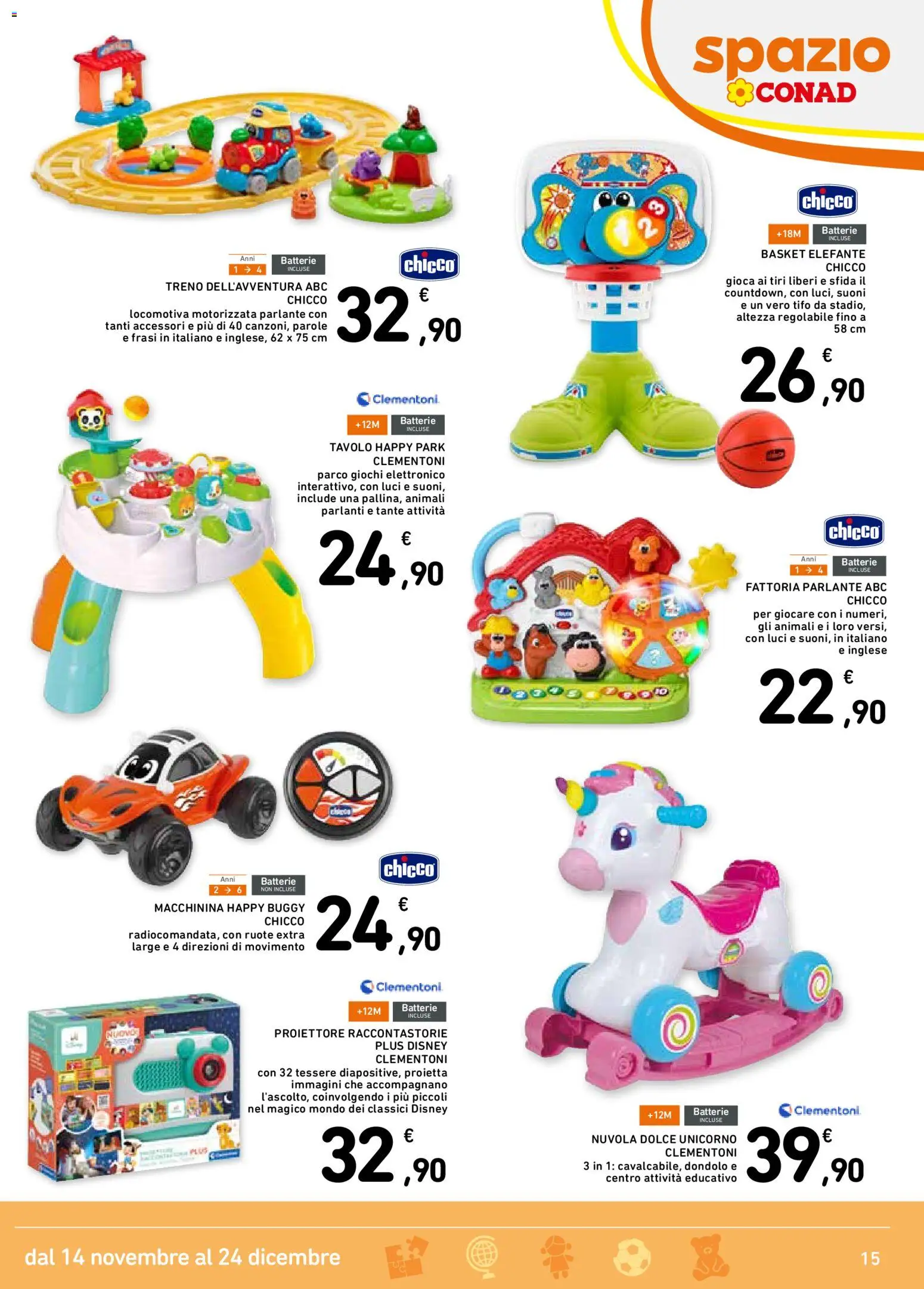 Spazio Conad Giocattolo catalogo - pagina 15 - valido dal 14/11/2025
