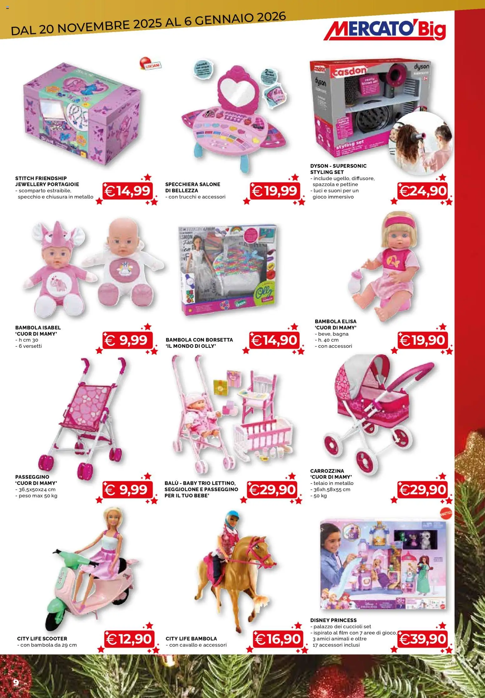 Mercatò Sogni sotto l'albero catalogo - pagina 9 - valido dal 20/11/2025