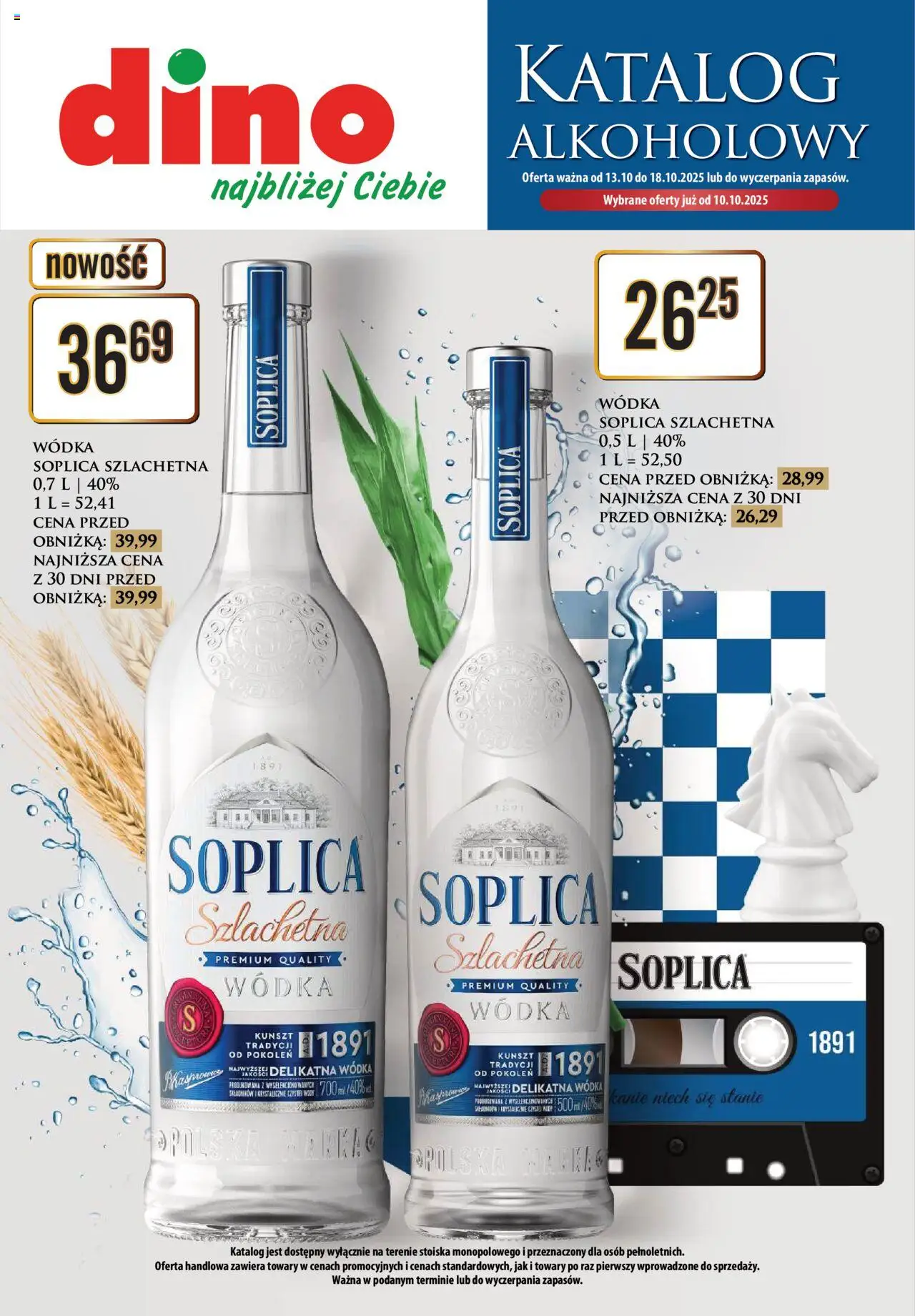 Dino Gazetka alkoholowa - strona 1- ważny od 10.10.2025