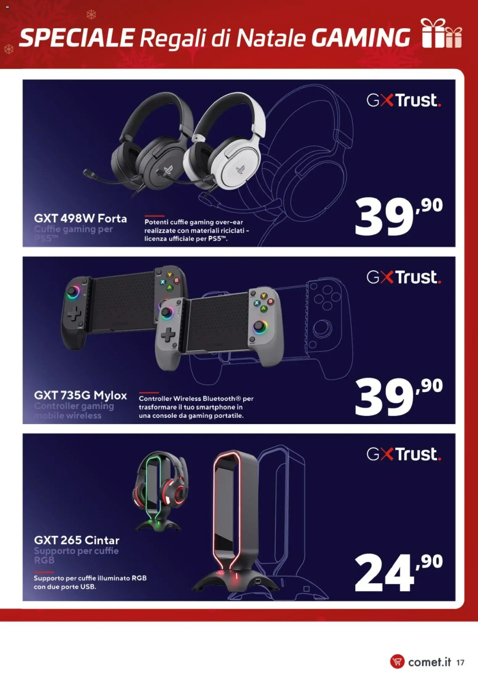 Comet Gaming catalogo - pagina 17 - valido dal 05/12/2025