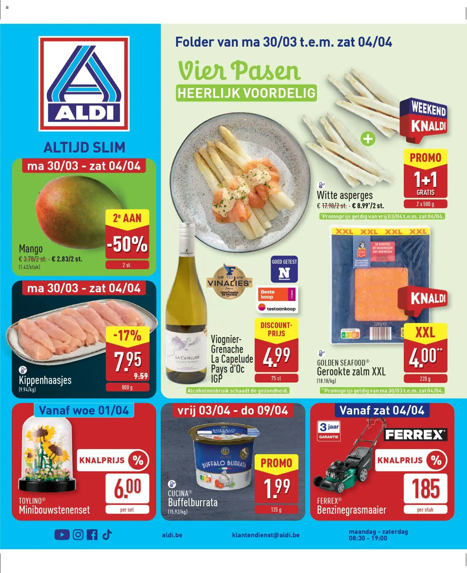 Aldi folder week 14 - pagina 1- geldig vanaf 30/03/2026