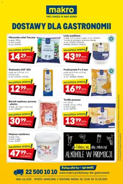 Podgląd Makro Gazetka - Dostawy dla gastronomii ważny od 19.08.2025