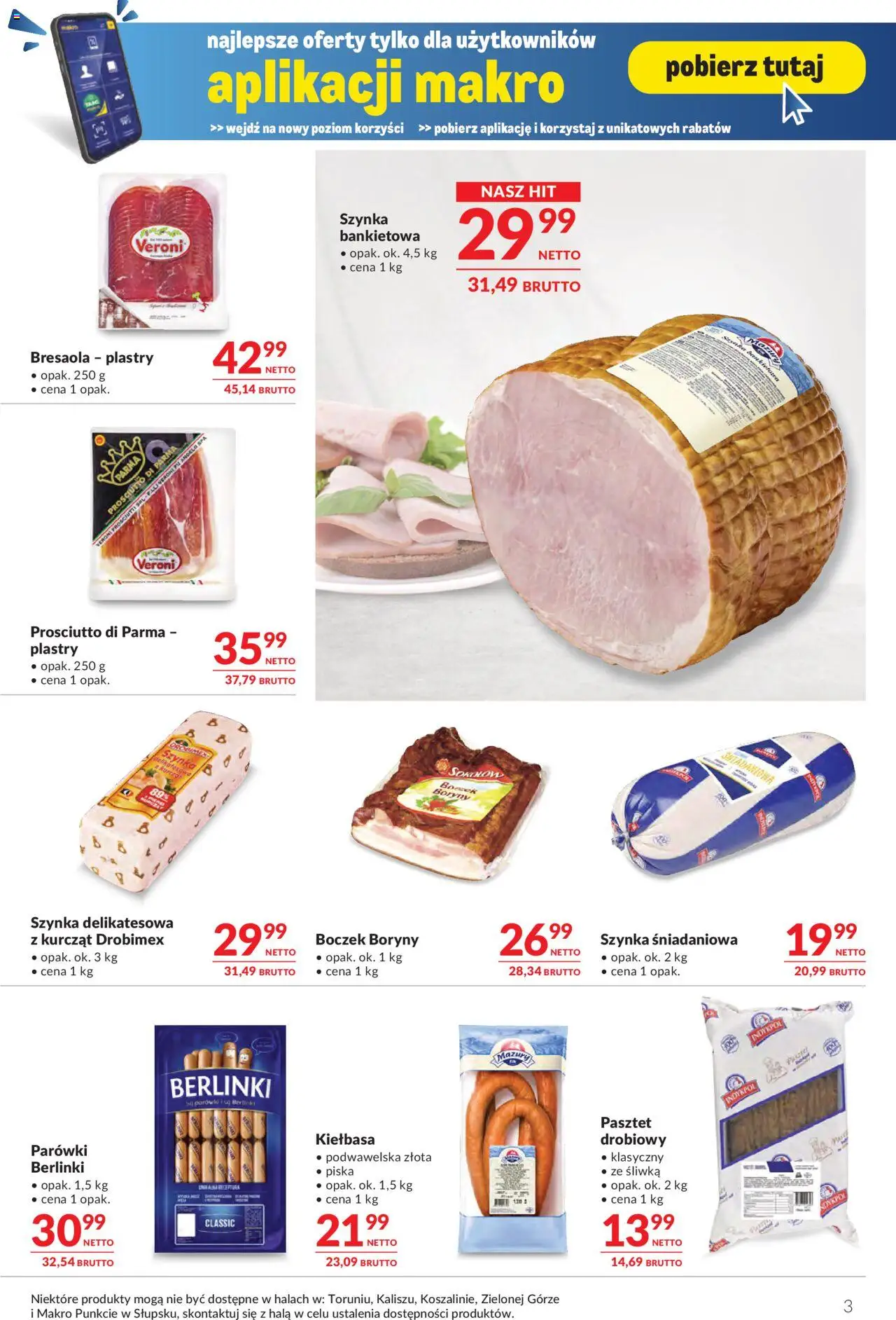 Makro Gazetka - Oferta dla gastronomii - strona 3- ważny od 22.07.2025