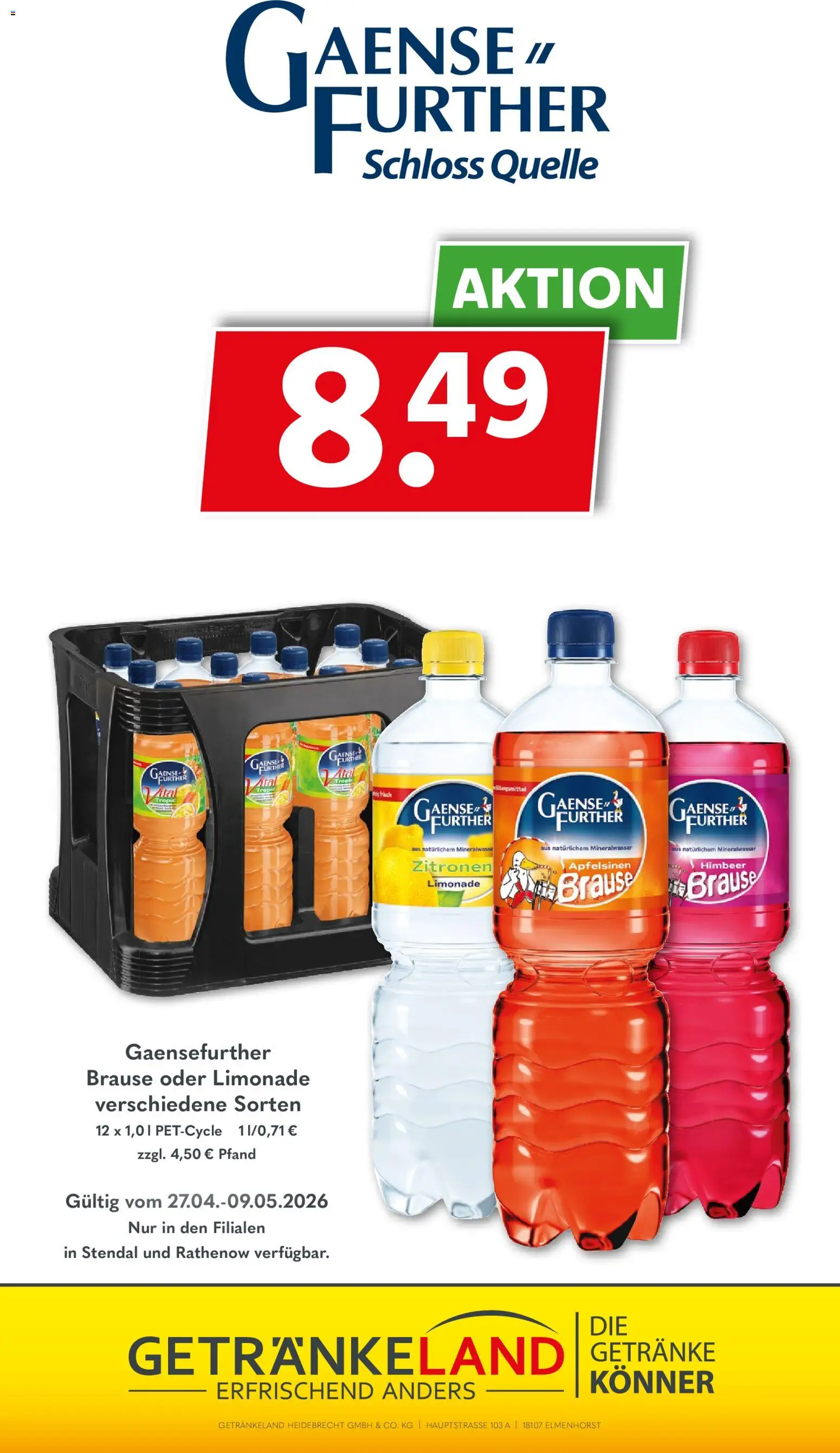 Getränkeland Prospekt 	 - Seite 12 - gültig ab 27.04.2026