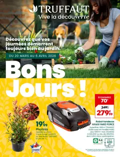 Aperçu Truffaut catalogue valable à partir du 20/03/2026