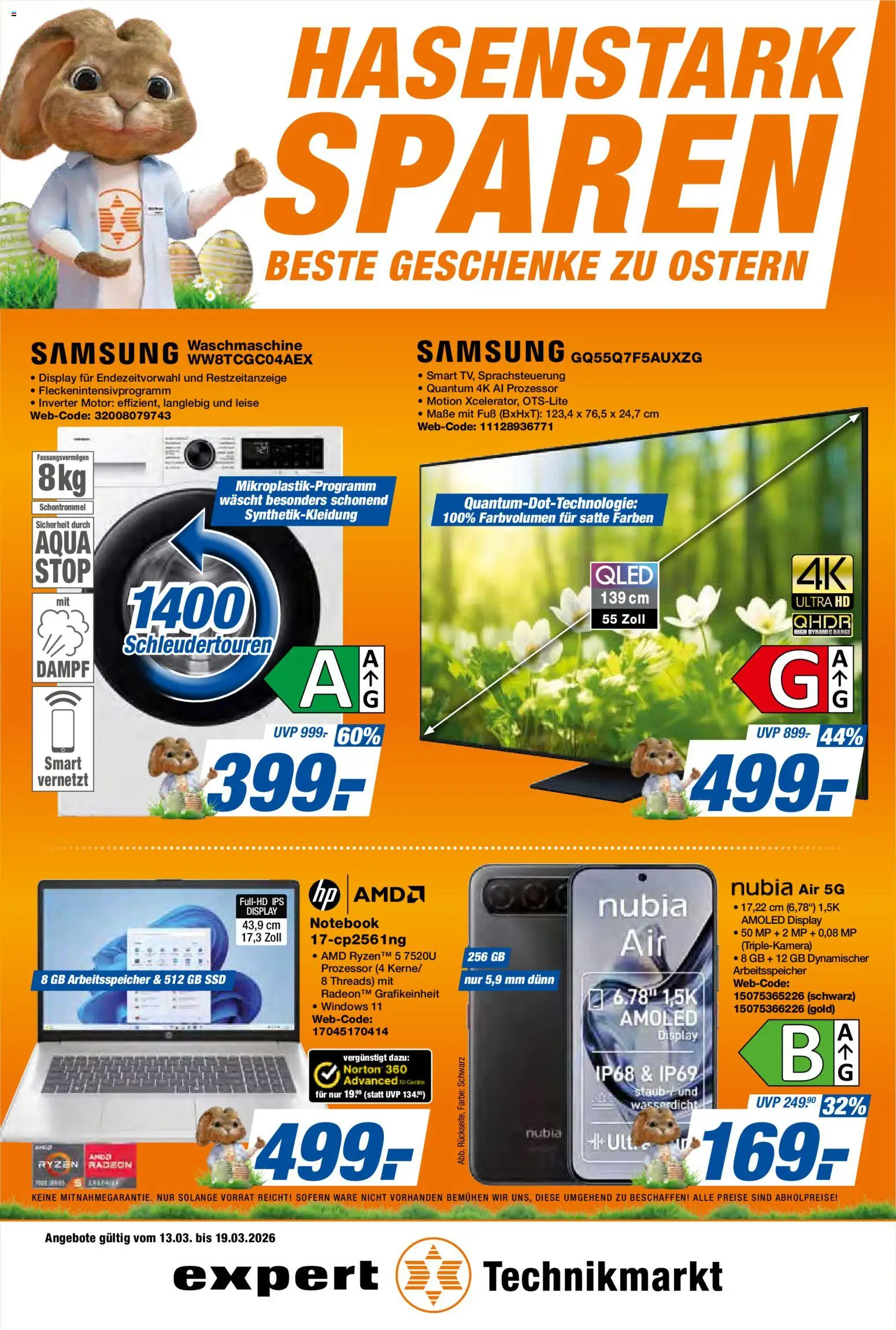 Expert Prospekt 	 - Seite 1 - gültig ab 13.03.2026