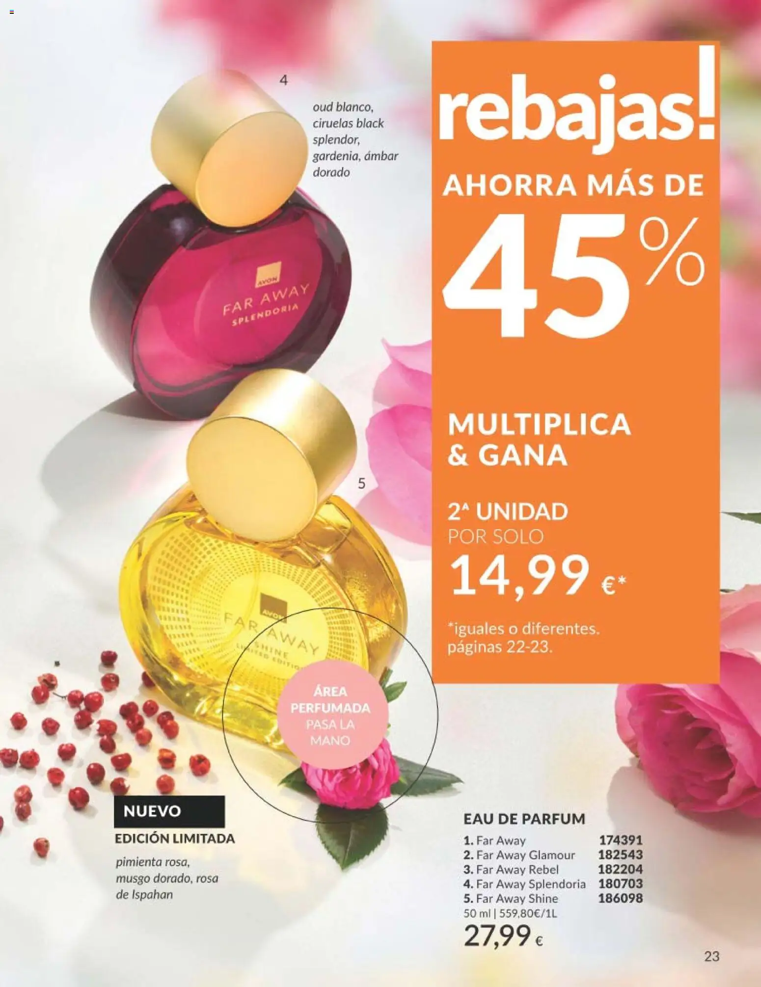 Catálogo AVON campaña 4 - Página de 23 - Válido desde 01/04/2026