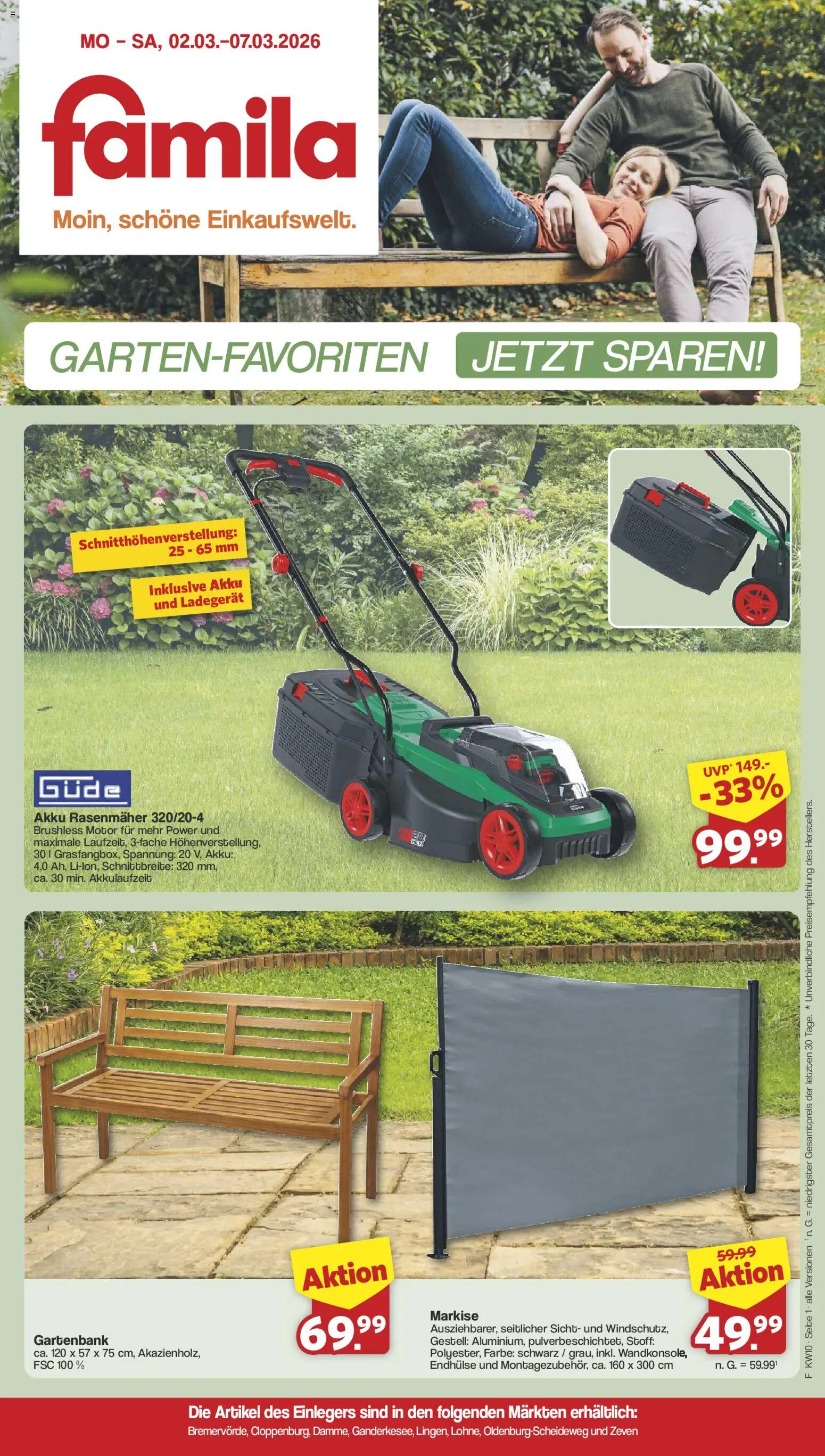 Famila Nordwest Garten-favoriten - Seite 1 - gültig ab 02.03.2026