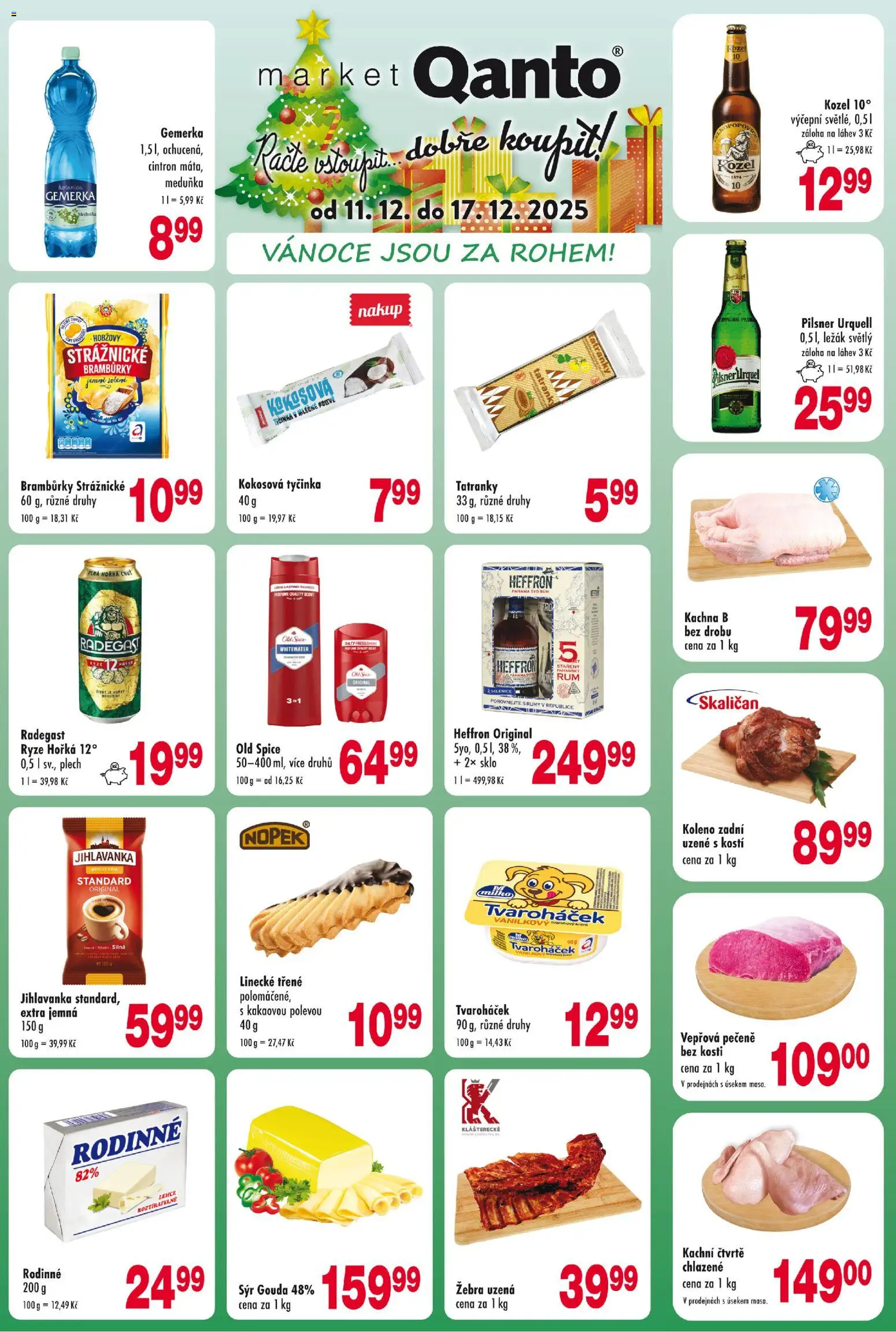 Astur & Qanto leták - strana 1- platný od 11.12.2025