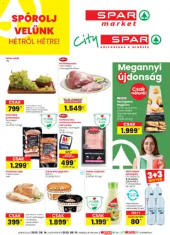 Előnézet Spar Market Akciós újság érvényes 2025.08.14.-tól