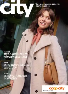 Vorschau Coop City Aktionen gültig ab 01.10.2025