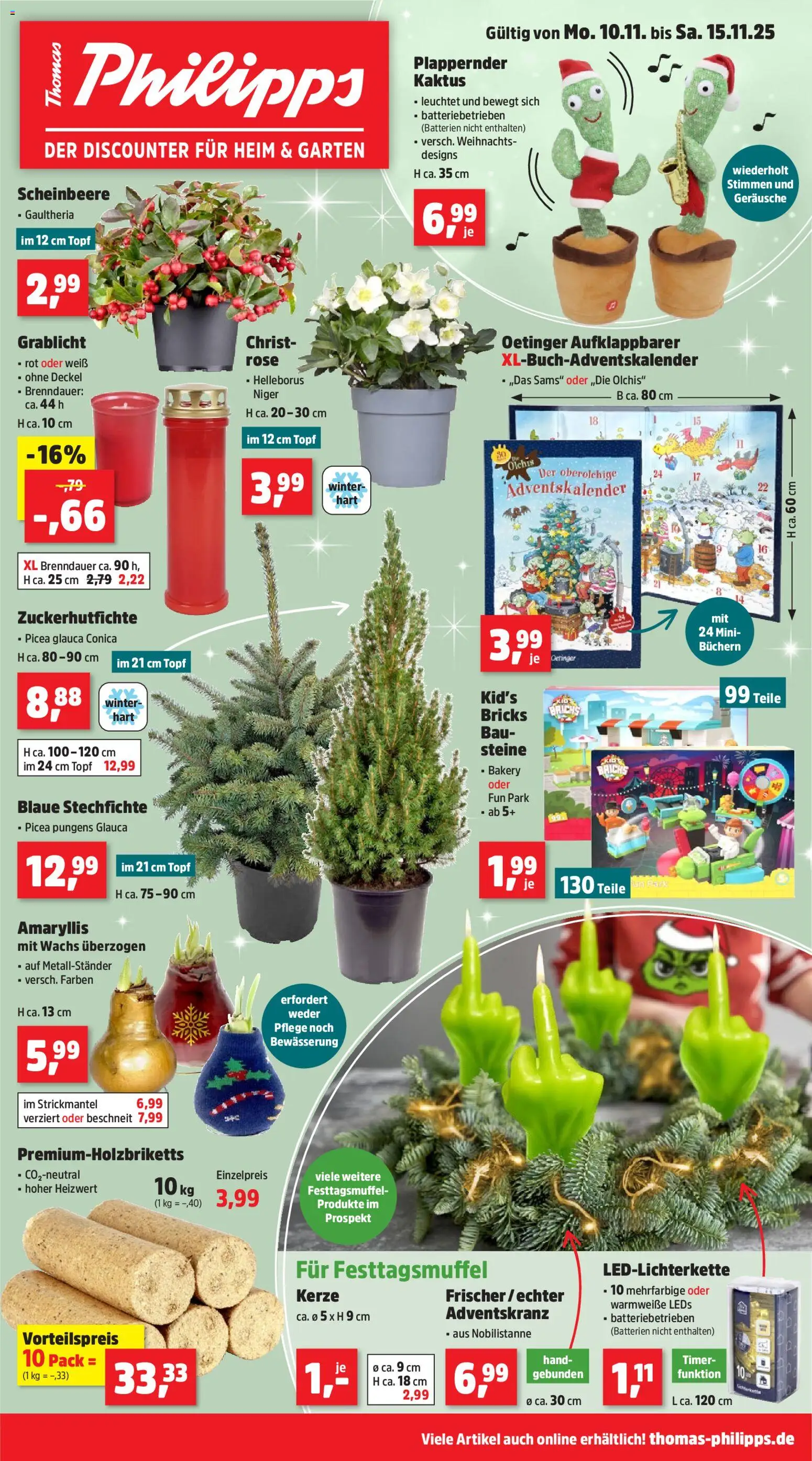 Thomas Philipps Prospekt - Seite 1 - gültig ab 10.11.2025