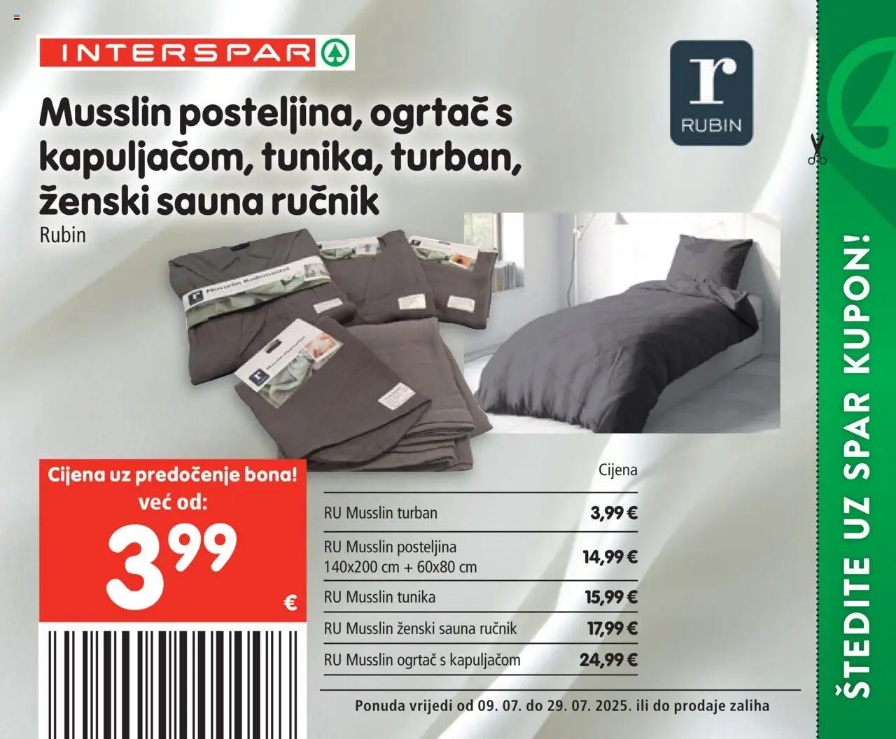Posebne pogodnosti Interspar - stranica 12- važeći od 09.07.2025