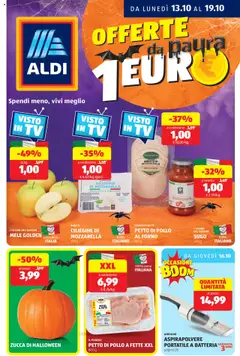 Anteprima Volantino Aldi	 valida dal 13/10/2025