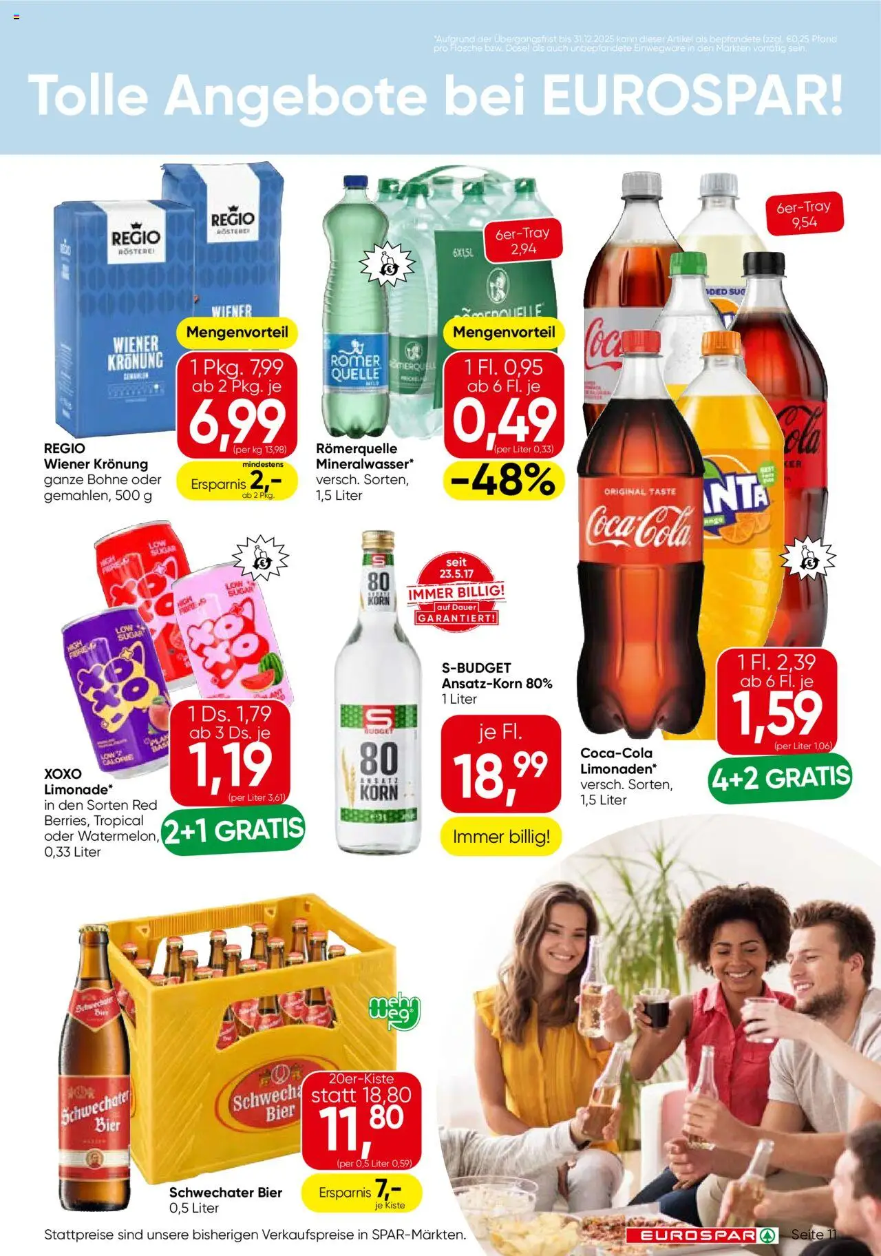 Eurospar Flugblatt - Seite 11- gültig ab 17.07.2025