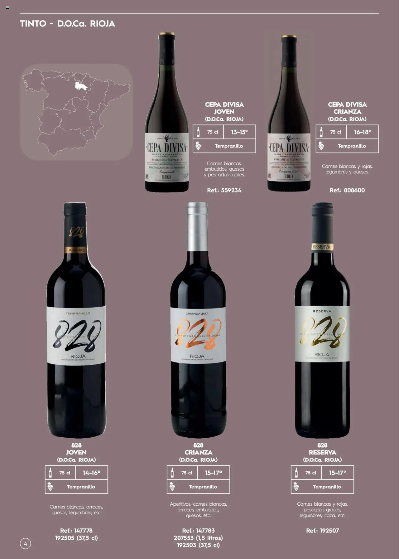 Makro Guia de vinos - Página de 4 - Válido desde 02/01/2025