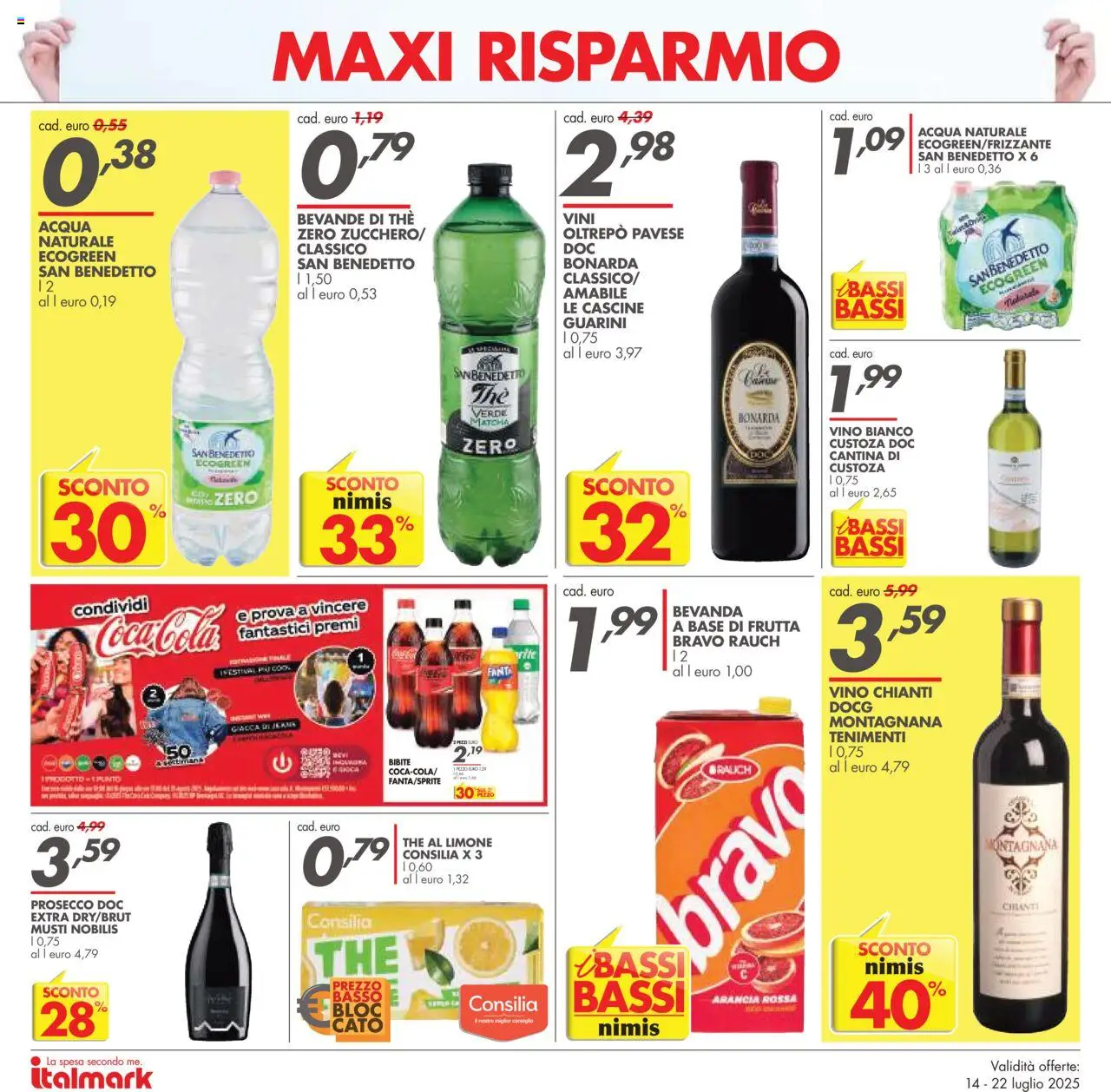 Volantino Italmark	 - pagina 4 - valido dal 14/07/2025
