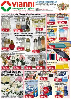 Előnézet Vianni Akciós újság érvényes 2025.10.29.-tól