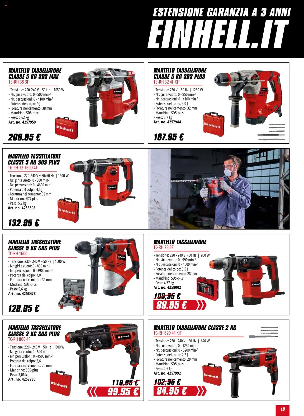 Volantino Einhell	 - pagina 19 - valido dal 01/10/2025