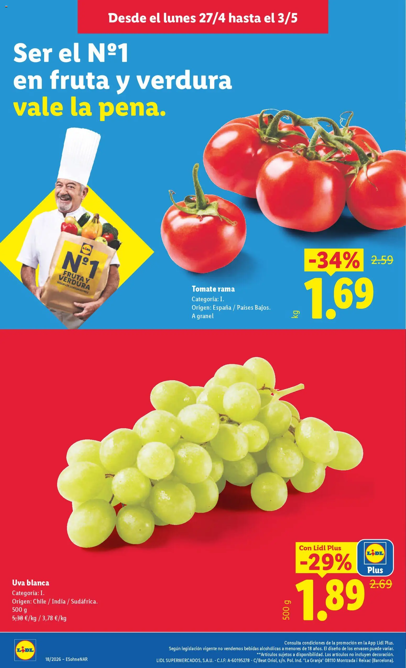 Lidl folleto - Página de 2 - Válido desde 27/04/2026