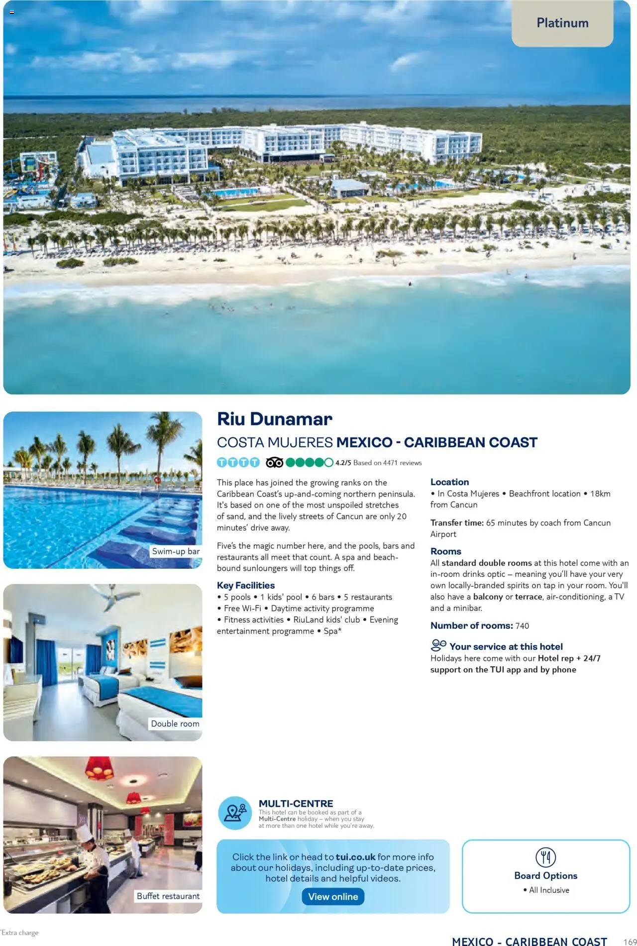 TUI - Mexico & Caribbean JULY EDITION NOVEMBER 2025 – APRIL 2027 - page 169- valid from 01/11/2025