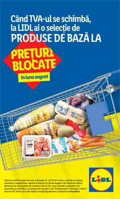 Catalog Lidl valabil de la 25.08.2025